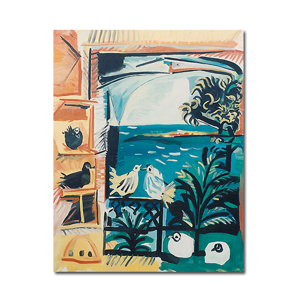 Location et achat de Peinture à l'huile interprétation de Picasso